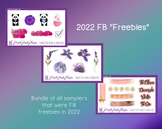 Sampler Bundle of 2022 FB "Freebies"