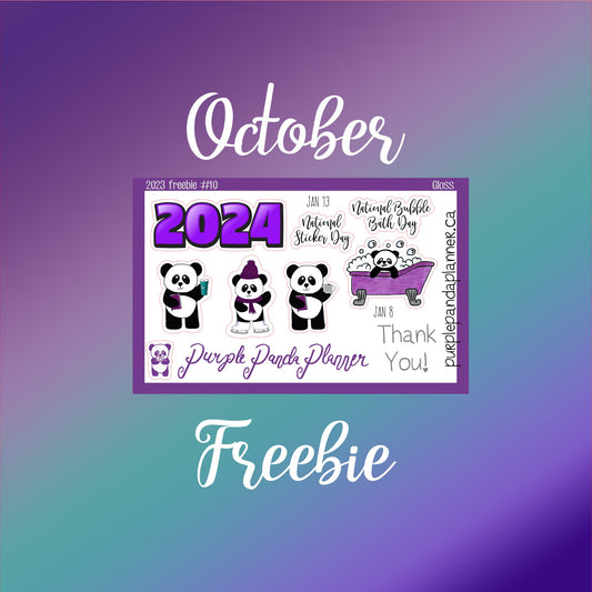 Sampler "Freebie" from October 2023 #10