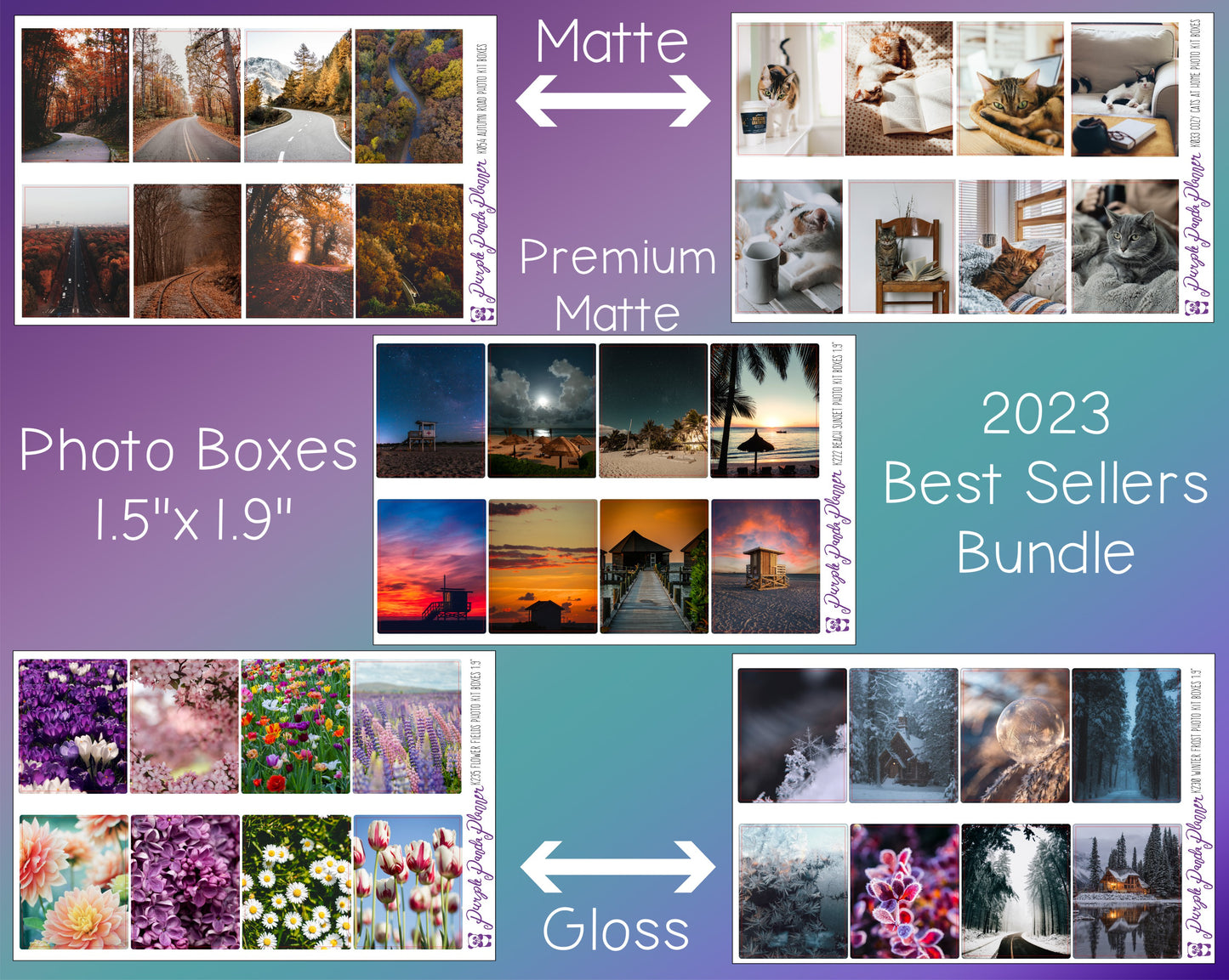 2023 Best Sellers Bundle Photo Boxes