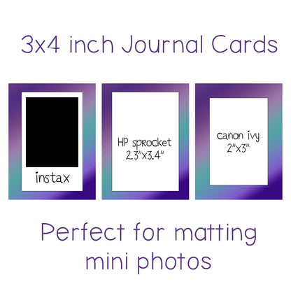 10 3x4 inch Journal Cards |Set 2|