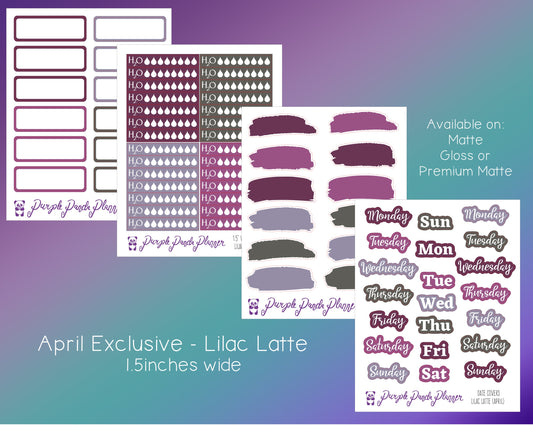 Monthly Exclusive - Lilac Latte - 1.5inch Functionals