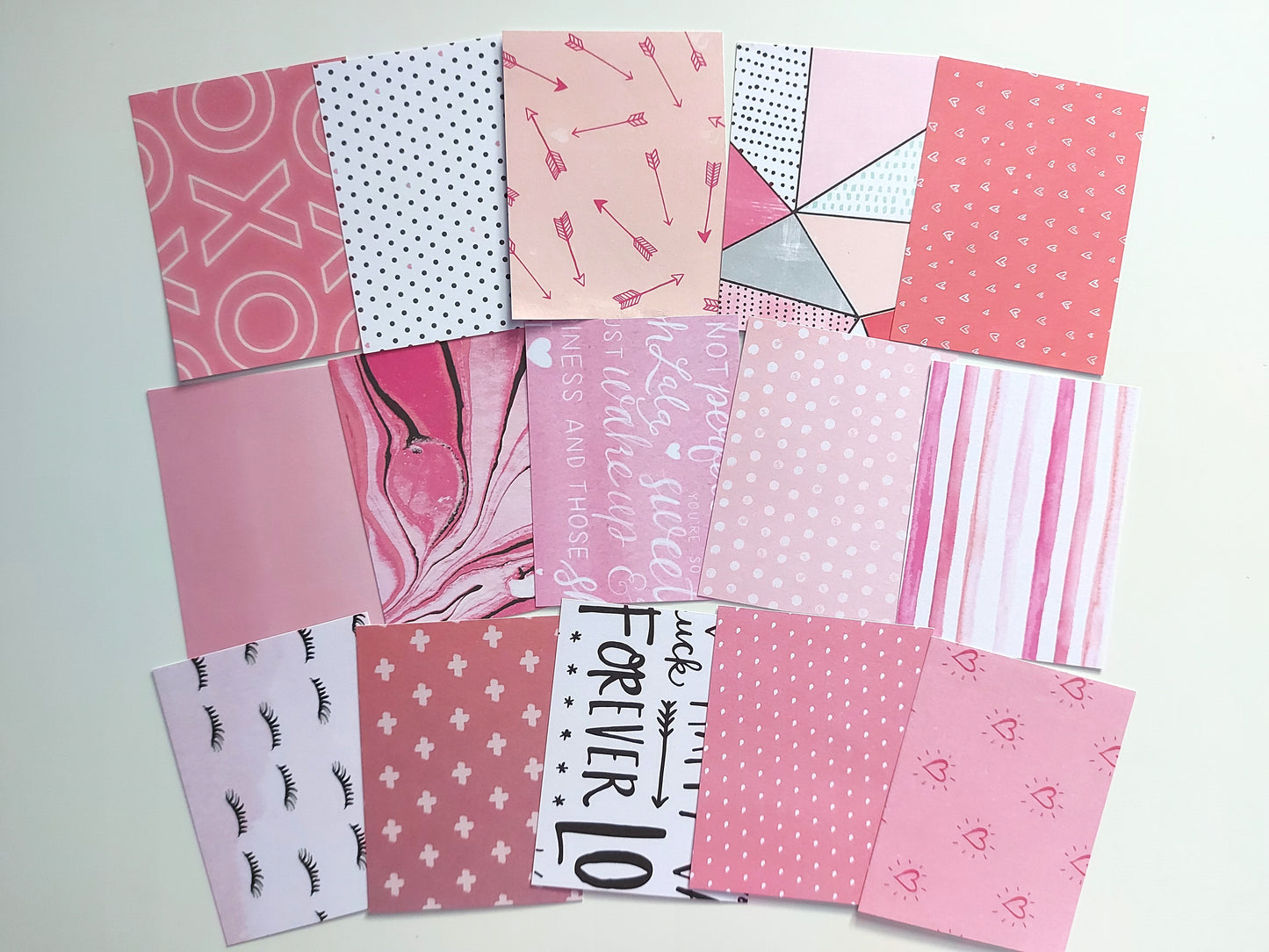 15 3x4 inch Journal Cards |Set 6|
