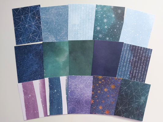 15 3x4 inch Journal Cards |Set 5|