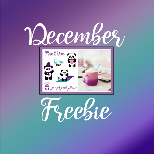 Sampler "Freebie" from December 2020