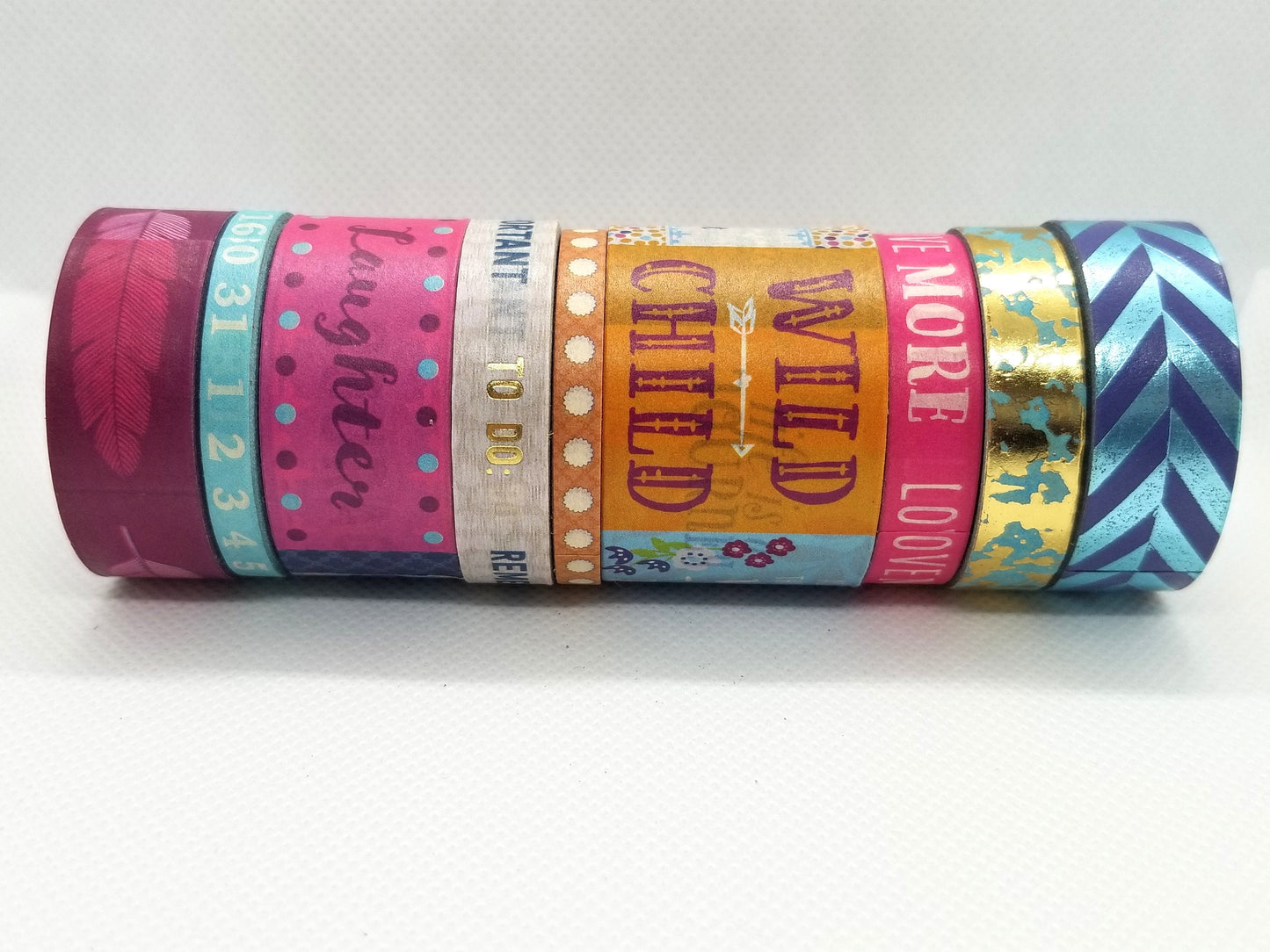 Wild Child Washi Tape SAMPLES with Foil Options